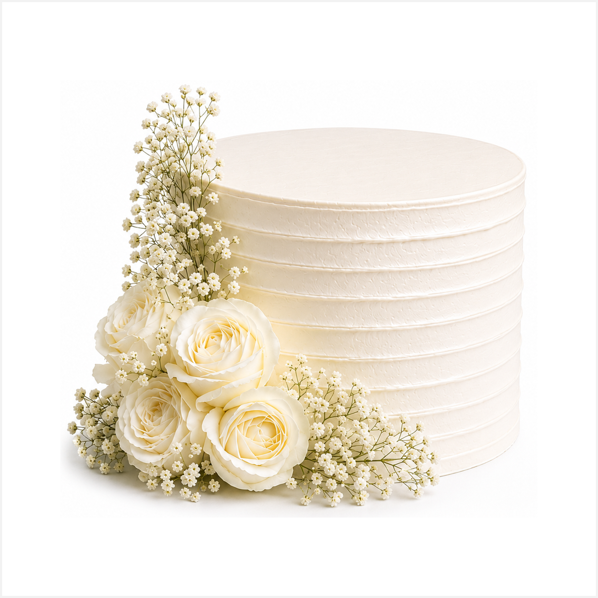 Roses & Gypsophilia
